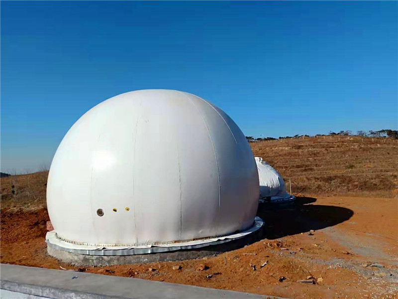 雙膜氣柜安裝流程圖（沼氣雙膜氣柜的安裝步驟解析）