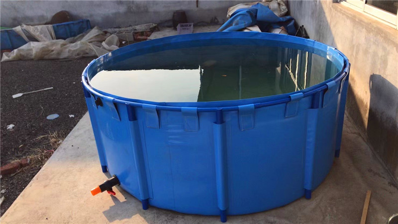 帆布PVC支架水池使用方法